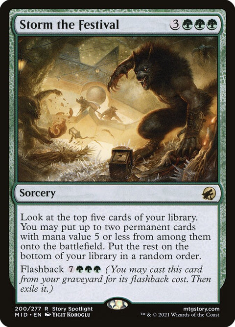 Storm the Festival (Foil)