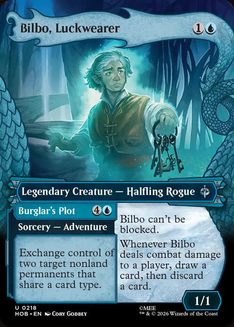 Bilbo, Luckwearer // Burglar's Plot (Foil)