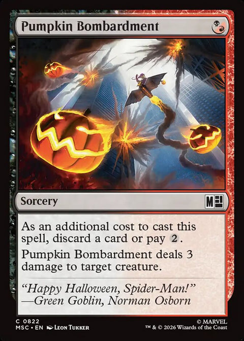 Pumpkin Bombardment (Foil)