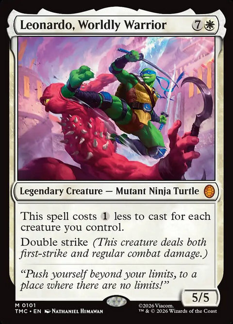 Leonardo, Worldly Warrior (Commander)