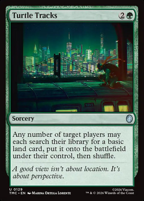 Turtle Tracks (Commander)