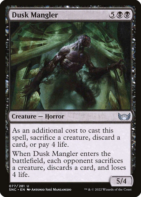 Dusk Mangler (Foil)