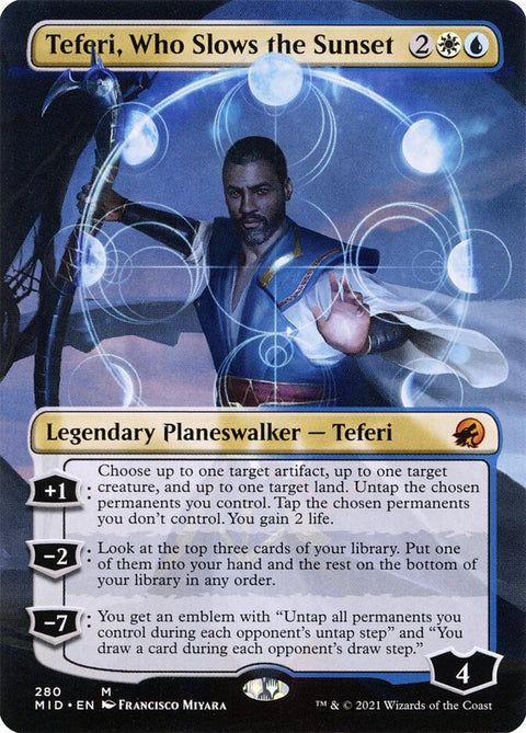 Teferi, Who Slows the Sunset (Foil)