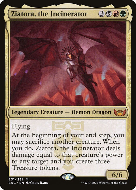 Ziatora, the Incinerator (Foil)