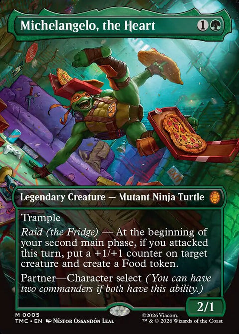 Michelangelo, the Heart (Commander)