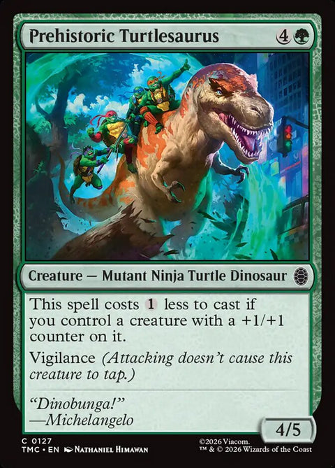 Prehistoric Turtlesaurus (Commander)
