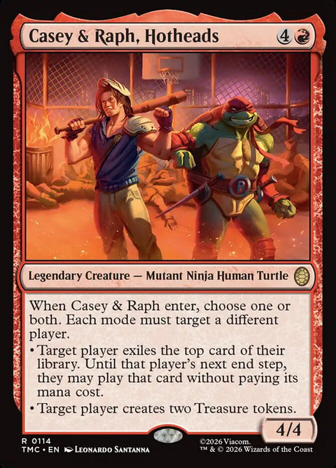 Casey & Raph, Hotheads (Commander)