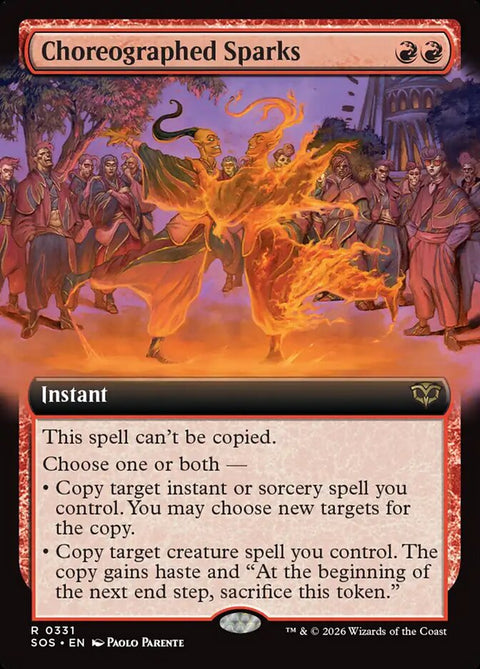 Choreographed Sparks (Foil)