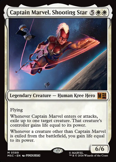 Captain Marvel, Shooting Star (Foil)