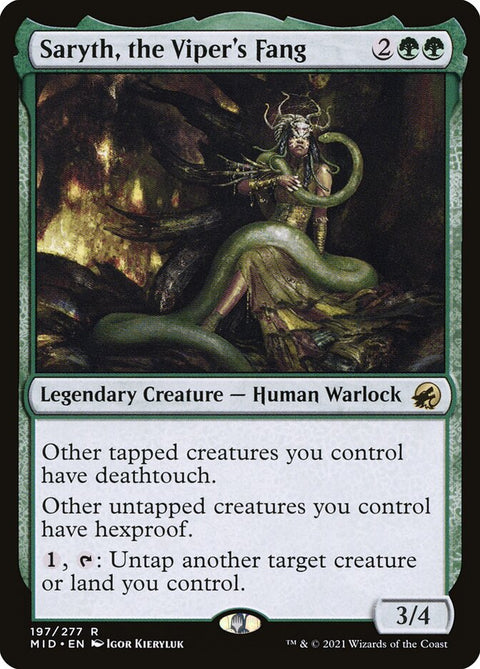 Saryth, the Viper's Fang (Foil)