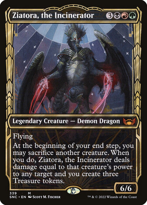 Ziatora, the Incinerator (Foil)