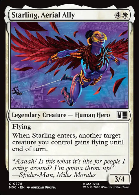Starling, Aerial Ally