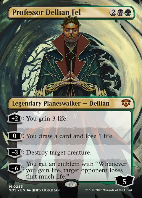 Professor Dellian Fel (Foil)