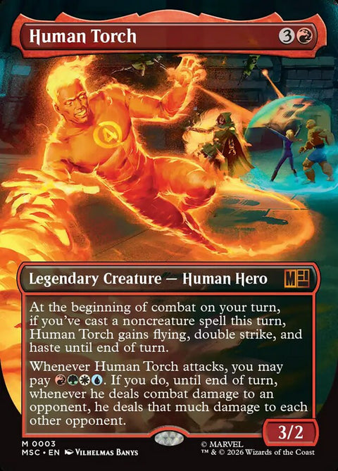 Human Torch (Foil)