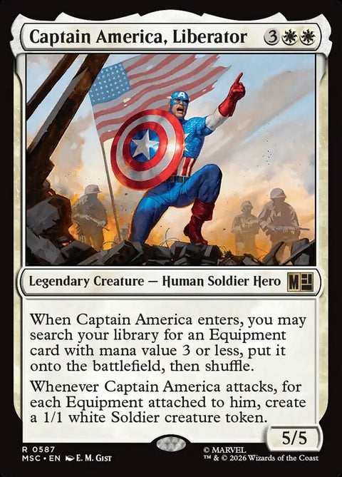 Captain America, Liberator (Foil)