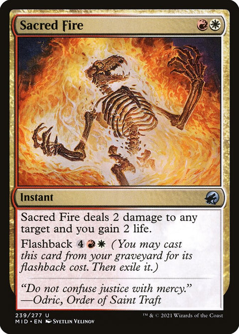 Sacred Fire (Foil)