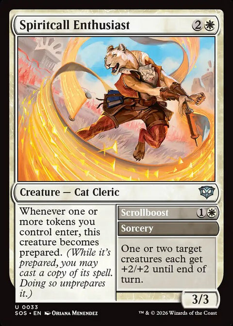 Spiritcall Enthusiast // Scrollboost (Foil)