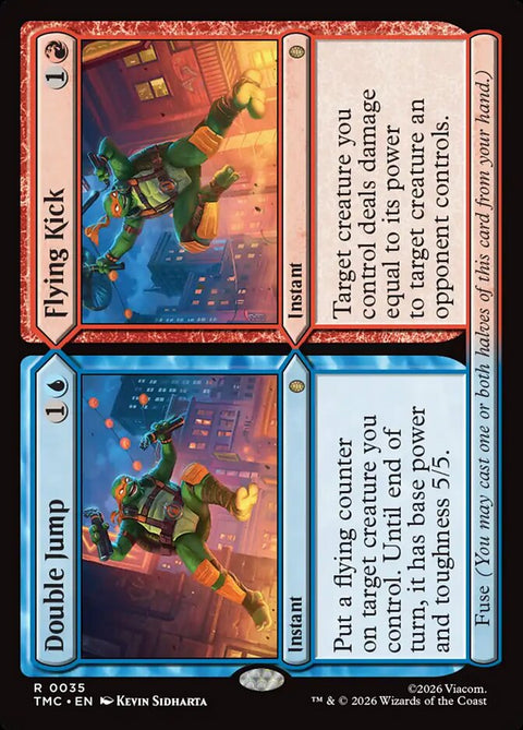 Double Jump // Flying Kick (Commander)