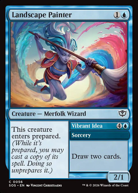 Landscape Painter // Vibrant Idea (Foil)