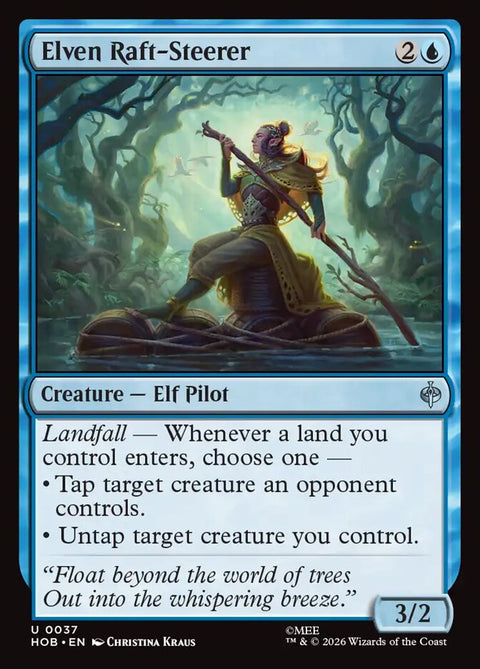Elven Raft-Steerer (Foil)