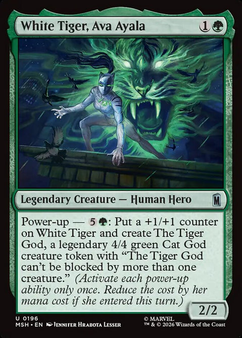White Tiger, Ava Ayala (Foil)