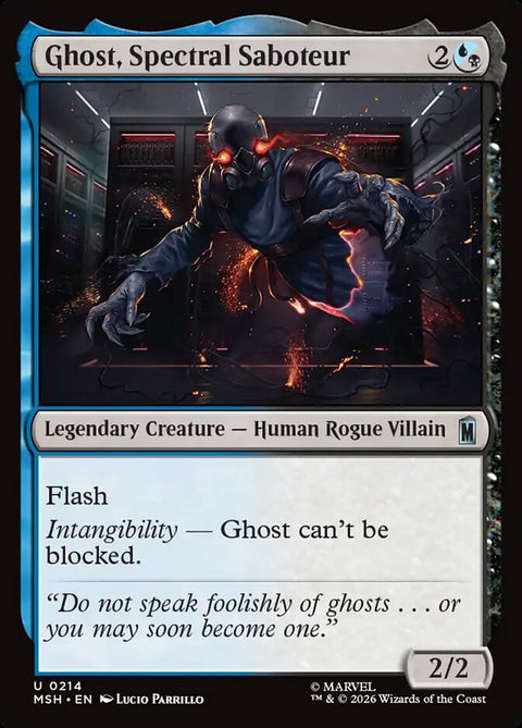 Ghost, Spectral Saboteur (Foil)