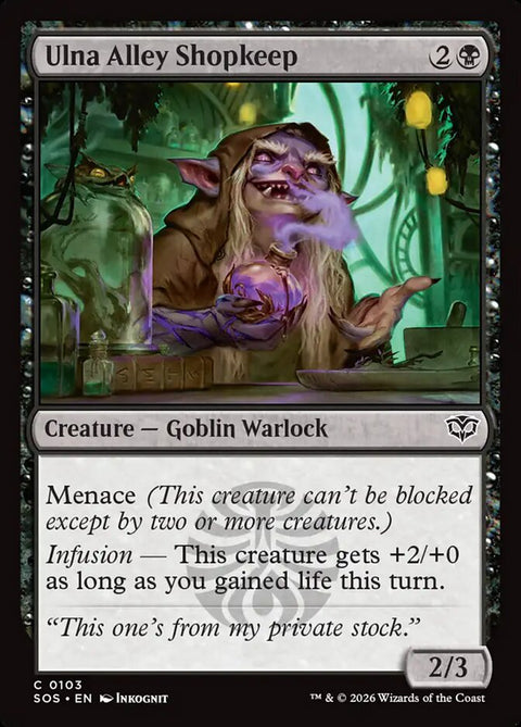 Ulna Alley Shopkeep (Foil)