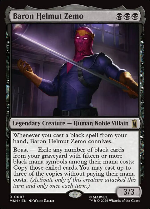 Baron Helmut Zemo (Foil)