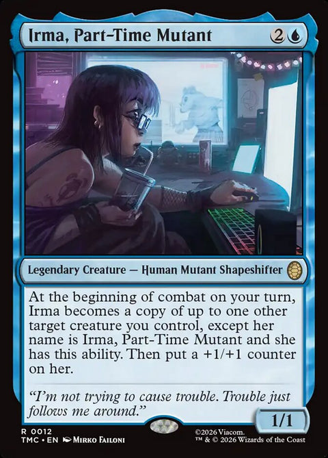 Irma, Part-Time Mutant (Commander)
