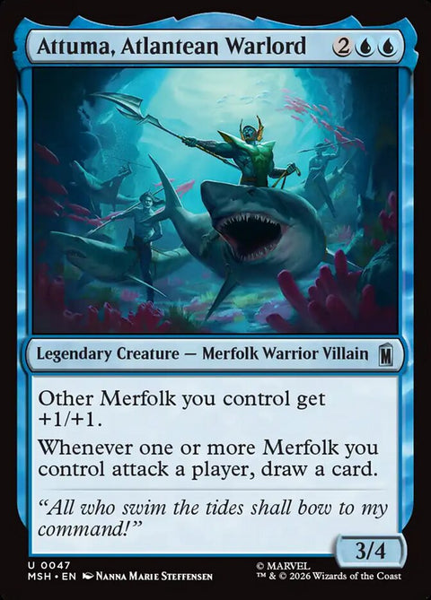 Attuma, Atlantean Warlord (Foil)