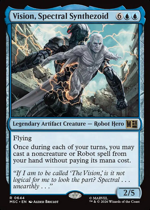 Vision, Spectral Synthezoid (Foil)