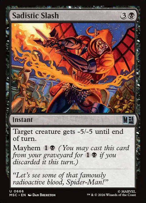 Sadistic Slash (Foil)