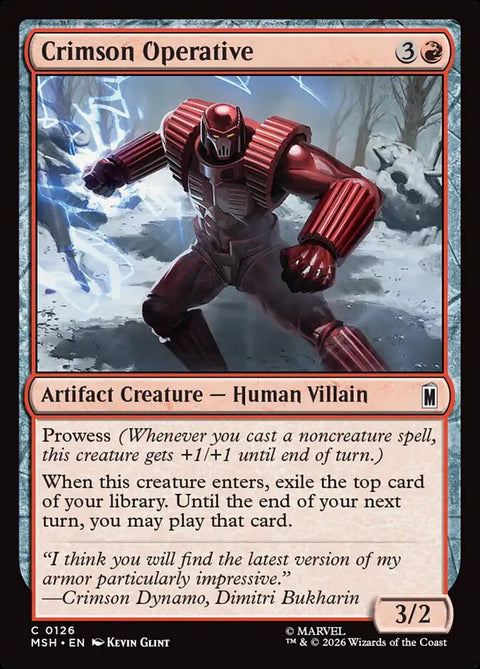 Crimson Operative (Foil)