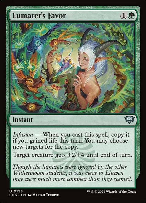 Lumaret's Favor (Foil)