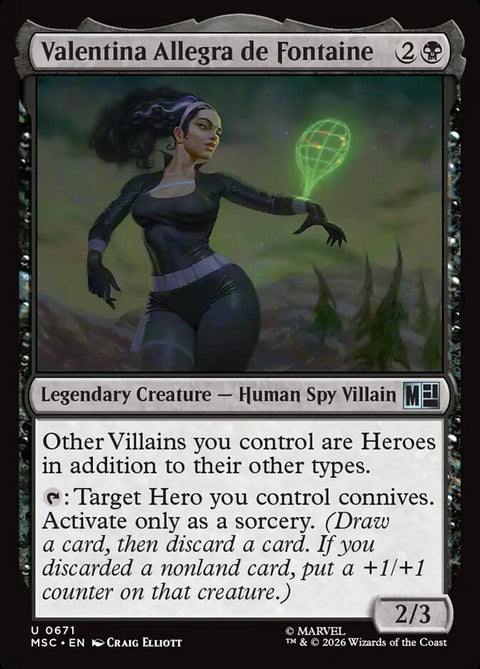 Valentina Allegra de Fontaine (Foil)