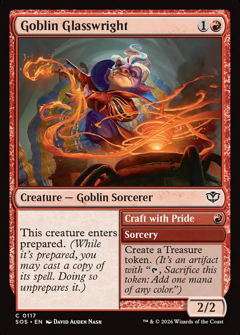 Goblin Glasswright // Craft with Pride (Foil)