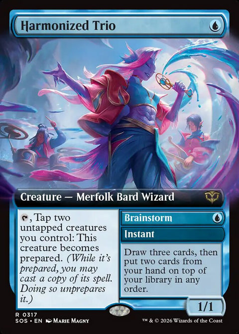 Harmonized Trio // Brainstorm (Foil)