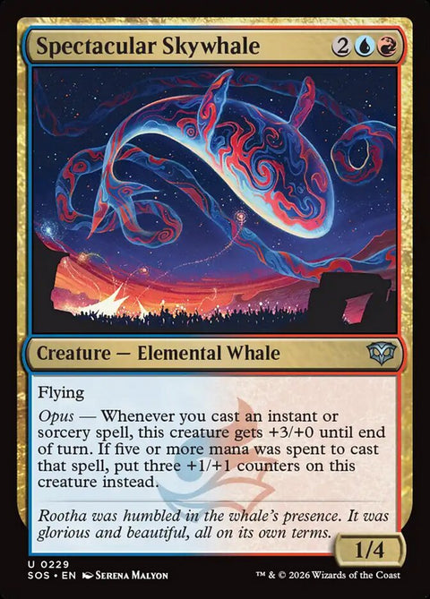 Spectacular Skywhale (Foil)