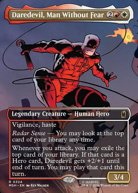Daredevil, Man Without Fear