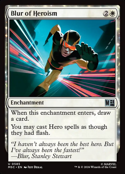 Blur of Heroism (Foil)