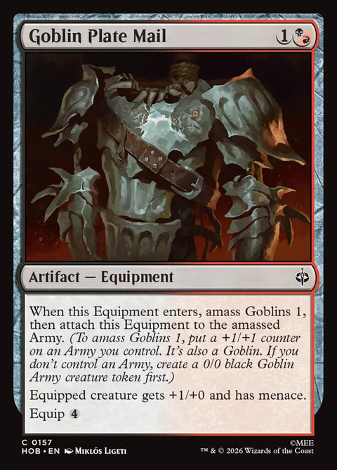 Goblin Plate Mail (Foil)