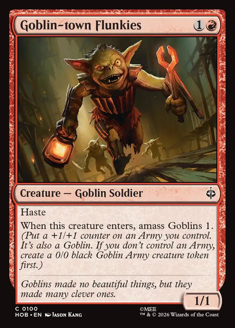 Goblin-town Flunkies (Foil)