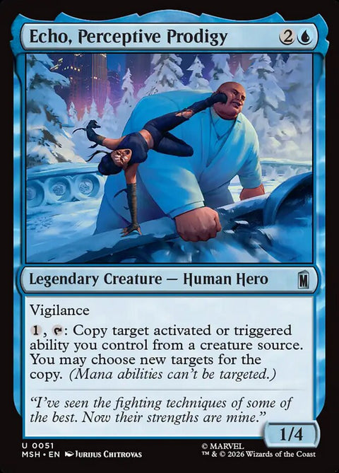 Echo, Perceptive Prodigy (Foil)