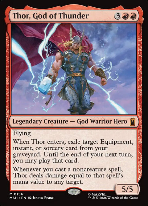 Thor, God of Thunder (Foil)
