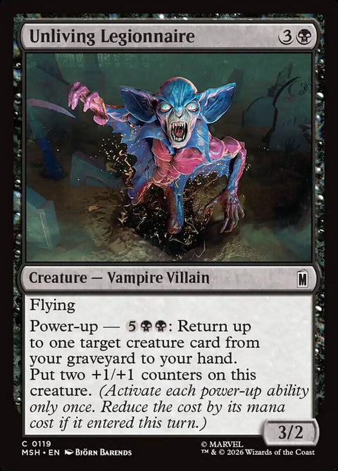 Unliving Legionnaire (Foil)