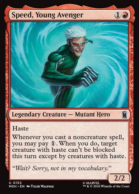 Speed, Young Avenger (Foil)