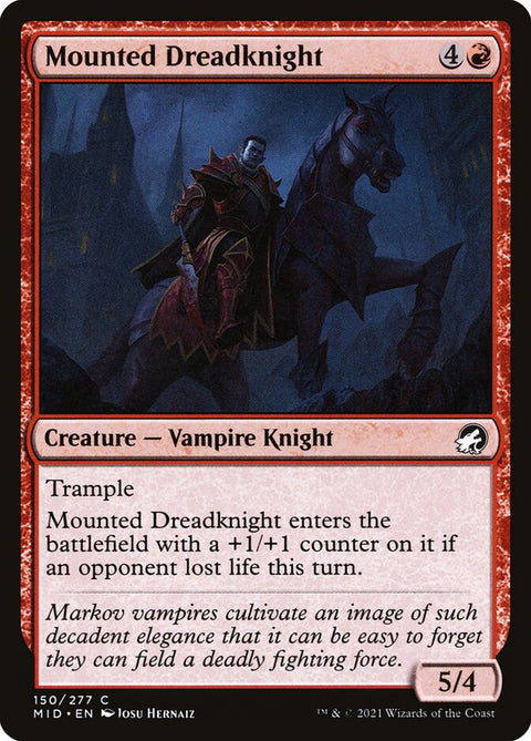Mounted Dreadknight (Foil)