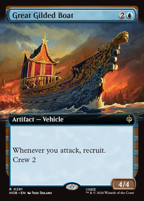 Great Gilded Boat (Foil)