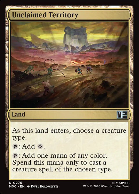 Unclaimed Territory