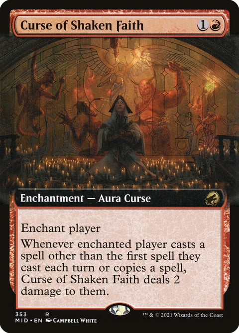 Curse of Shaken Faith (Foil)